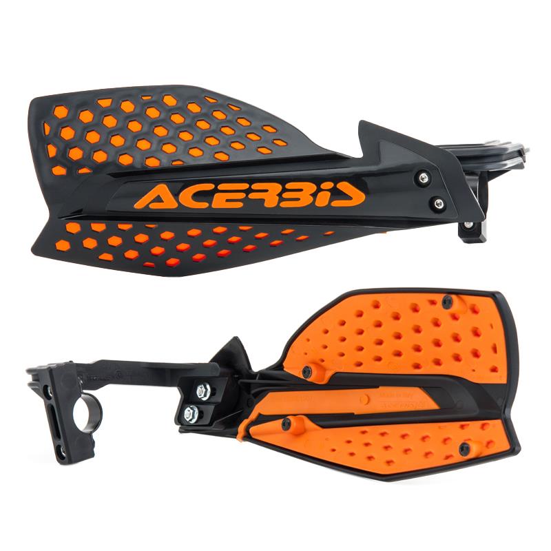 Acerbis X-Ultimate MX Handguards Kit Black Orange Husqvarna TE 300I 2017 - 2023